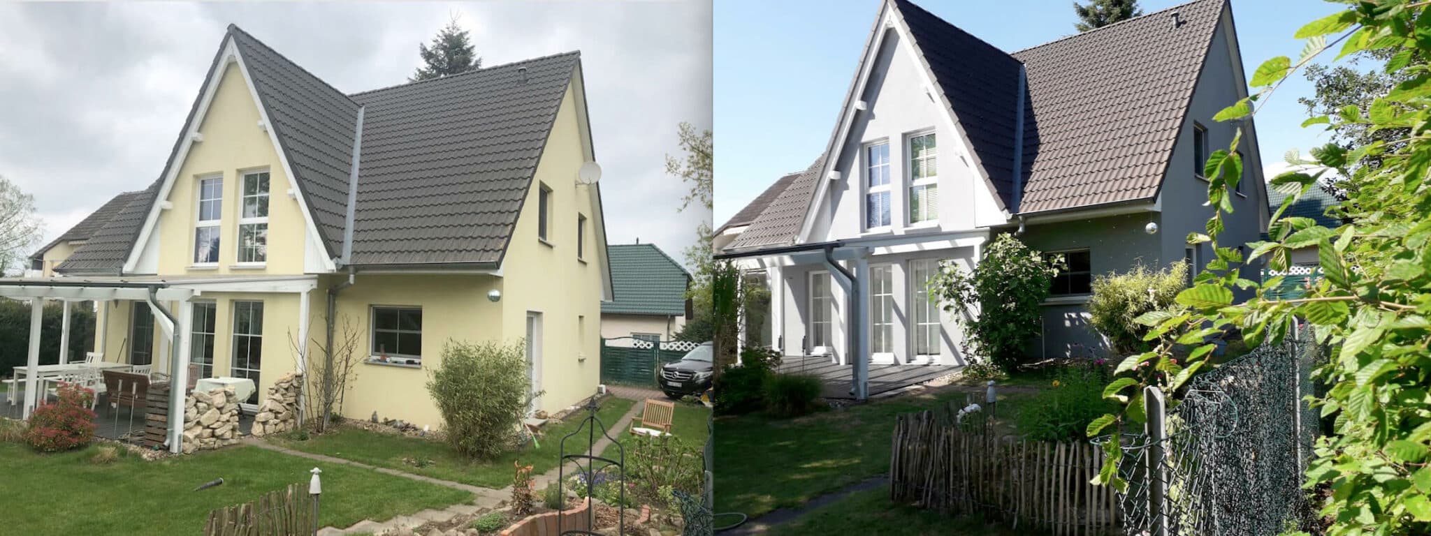Fassadenanstrich durch unsere Malerfirma