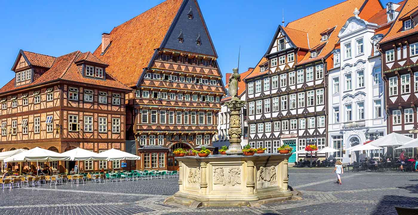 Hildesheim, Marktplatz,